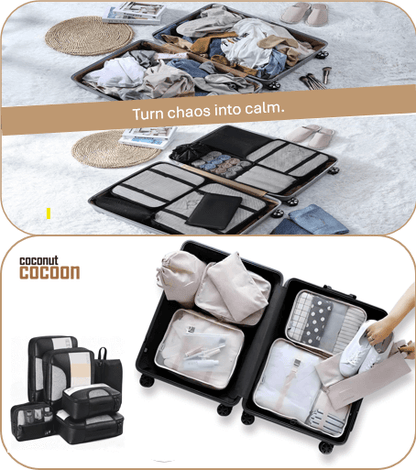 Coconut Cocoon™ - Travel Packing Cubes